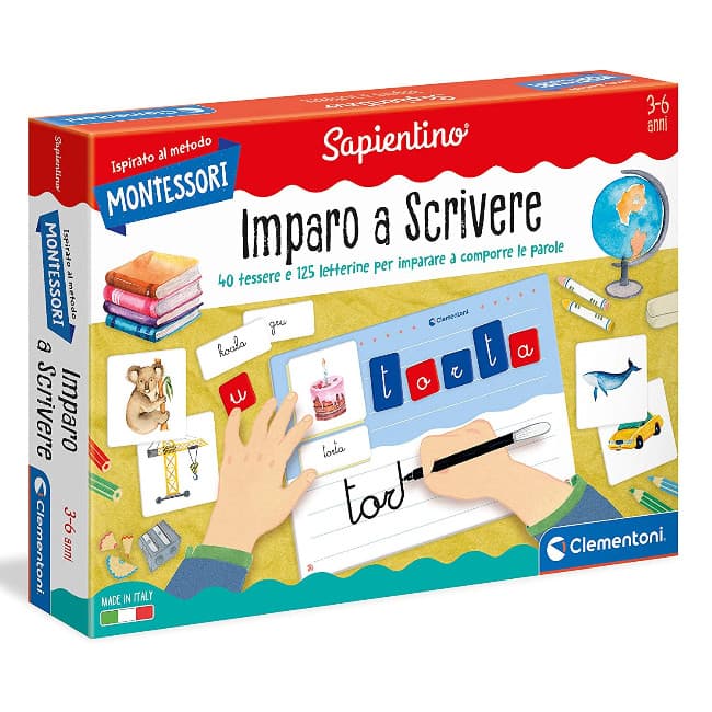 Clementoni - Montessori - Imparo a Scrivere – Di Maio Giocattoli