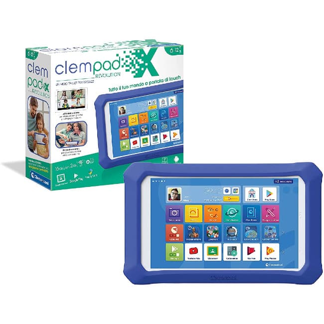 Clementoni X Revolution, Bambini-Tablet clempad 6-12 Anni, 8 Pollici – Di  Maio Giocattoli