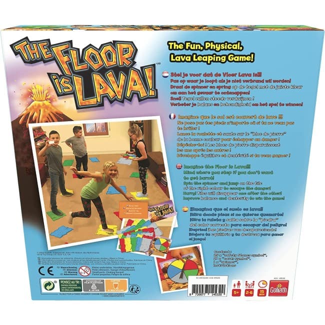 Goliath - The Floor is Lava! - Gioco interattivo per bambini e adulti – Di  Maio Giocattoli