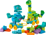 Dinosauri su ruote 3 in 1 - 10451 D - Di Maio Giocattoli