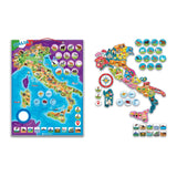 Italia puzzle magnetico
