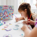 Set creativo, modella e disegna, Unicorno