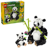 Lego - Animali selvatici: famiglia di panda - 31165 D - Di Maio Giocattoli
