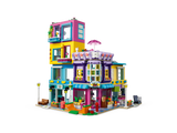 LEGO 41704 Friends L'Immeuble de la Grand-Rue, Casa delle bambole Heartlake City con Caffè e Salotto da parrucchiere