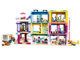 LEGO 41704 Friends L'Immeuble de la Grand-Rue, Casa delle bambole Heartlake City con Caffè e Salotto da parrucchiere