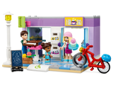 LEGO 41704 Friends L'Immeuble de la Grand-Rue, Casa delle bambole Heartlake City con Caffè e Salotto da parrucchiere