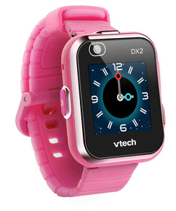 VTech Kidizoom Smartwatch DX2 Rosa, Orologio Interattivo per Bambini con Doppia Fotocamera, Schermo Touch a Colori