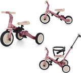 Multifunctional tricycle 5in1 Turbo - Rosa - Di Maio Giocattoli