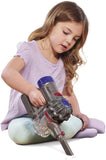 V8 Dyson Aspirapolvere Giocattolo per Bambini, Colore Grigio, Arancione e Viola - Di Maio Giocattoli