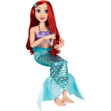DISNEY PRINCESS SIRENETTA ARIEL BAMBOLA GIGANTE 80 CM