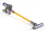 V8 Dyson Aspirapolvere Giocattolo per Bambini, Colore Grigio, Arancione e Viola - Di Maio Giocattoli