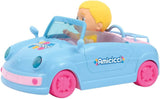 Cicciobello - Amicicci Auto Cabrio, incluso Mini Personaggio con maglietta e pannolino colorato