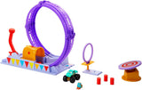 Mattel CARS - Loop Acrobatico, playset con lanciatore e bersaglio mobile