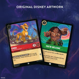 Ravensburger - Disney Lorcana TCG: Cieli Scintillanti, Starter Deck Ametista & Rubino 60 Carte