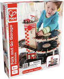 Garage in Legno - Rampa per auto con 4 piani di parcheggio