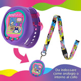 Tamagotchi connesso con orologio da polso - Di Maio Giocattoli