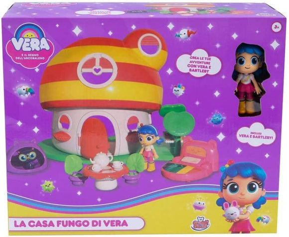 Grandi Giochi Vera e il Regno dell'Arcobaleno, Casa Fungo con Accessori Inclusi