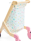 Passeggino per bambole "Sweet Walks" in legno - Di Maio Giocattoli