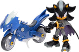 DC x Sonic Shadow nei panni di Batman con Batcycle - Di Maio Giocattoli