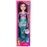 DISNEY PRINCESS SIRENETTA ARIEL BAMBOLA GIGANTE 80 CM