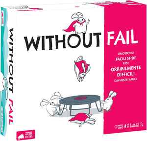 Asmodee Without Fail, un Gioco da Tavolo di Exploding Kittens