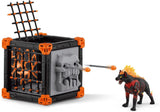 schleich 42674 BattleCave Iena di lava