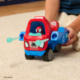 Jazwares Spidey and His Amazing Friends Spidey Transforming Web-Wave Cruiser - Di Maio Giocattoli