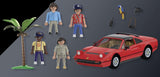 PLAYMOBIL Famous Cars 71343 Magnum, P.I. Ferrari 308 GTS Quattrovalvole, Pezzo da Collezione