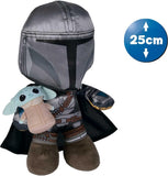 Simba - Peluche Disney Mandalorian cm 25 e The Child cm 7