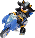 DC x Sonic Shadow nei panni di Batman con Batcycle - Di Maio Giocattoli