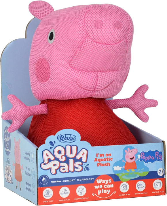 WAHU - AQUA PALS - PEPPA PIG - Giocattolo di Peluche Acquatico