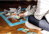 Janod - Puzzle Educativo per Bambini Animali in Via di Estinzione