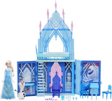 Disney Frozen, Palazzo di ghiaccio di Elsa richiudibile, Bambole di Elsa e Olaf - Hasbro