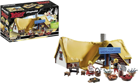 PLAYMOBIL Asterix 71266 La capanna di Ordinalfabetix