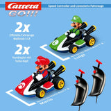 Carrera Toys GO!!! Mario Kart Mach 8 Set Pista da Corsa e Due Macchinine