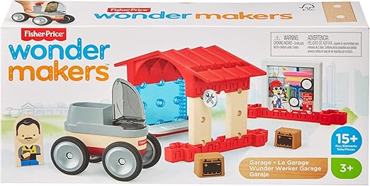Fisher-Price Wonder Makers, il Garage, Set da Costruzione