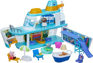 Peppa Pig La crociera, playset 17 pezzi