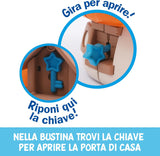 I Puffi - Puffetta E La Sua Casetta Dal Tetto Rosa - Di Maio Giocattoli