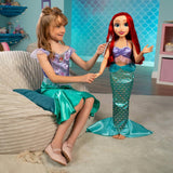DISNEY PRINCESS SIRENETTA ARIEL BAMBOLA GIGANTE 80 CM