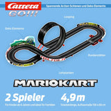 Carrera Toys GO!!! Mario Kart Mach 8 Set Pista da Corsa e Due Macchinine