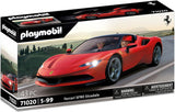 PLAYMOBIL Elegante Car 71020 Ferrari SF90 Stradale, Auto Sportiva, Pezzo da Collezione