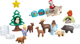 Playmobil Junior 70297 Calendario dell'Avvento JUNIOR: Natale innevato