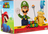 Nintendo Super Mario – Action Figure di Luigi e Larry Koopa Alte 10 cm,