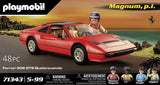 PLAYMOBIL Famous Cars 71343 Magnum, P.I. Ferrari 308 GTS Quattrovalvole, Pezzo da Collezione