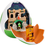 Super Mario Galaxy Movie – Playset Uovo di Yoshi con Yoshi da 4 cm e personaggio esclusivo Fire Mario - Di Maio Giocattoli
