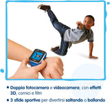 VTech Kidizoom Smartwatch DX2 Blu, Orologio Interattivo per Bambini con Doppia Fotocamera, Schermo Touch a Colori