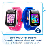 VTech Kidizoom Smartwatch DX2 Rosa, Orologio Interattivo per Bambini con Doppia Fotocamera, Schermo Touch a Colori