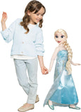 Frozen – bambola alta 80 cm di Elsa con accessori