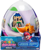 Super Mario Galaxy Movie – Playset Uovo di Yoshi con Yoshi da 4 cm e personaggio esclusivo Fire Mario - Di Maio Giocattoli