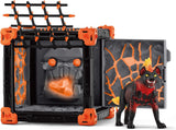 schleich 42674 BattleCave Iena di lava